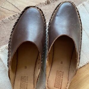 Brown Leather Women's Shoes